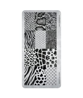 Plaque Stamping Animal Prints n°69